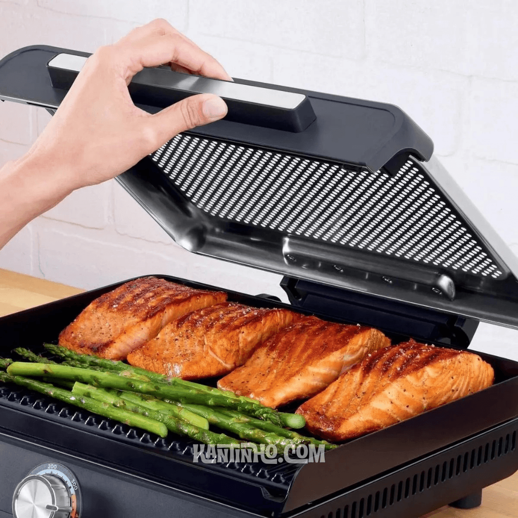 Super Grill Compacto Sem Fumaça - Preto - Imagem 3
